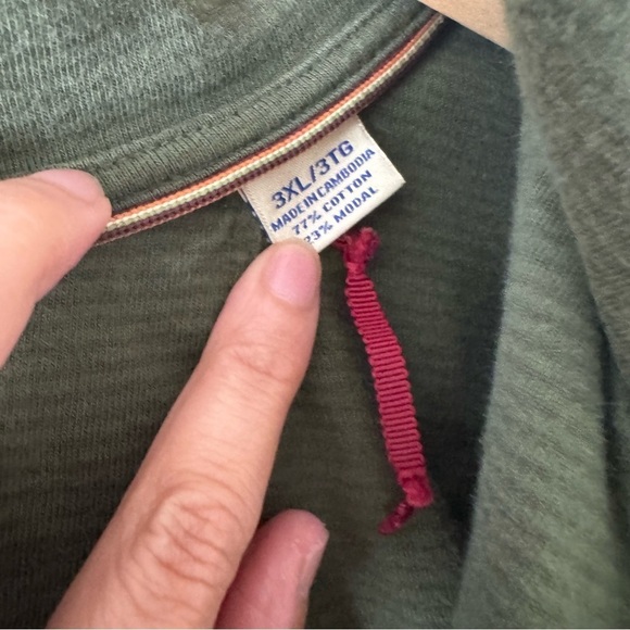 Tommy Bahama Kohala Peak Classic Fit 1/4 Zip Sweater - Picture 4 of 5